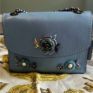 Coach Parker 18 Tea Rose Convertible Shoulder Bag